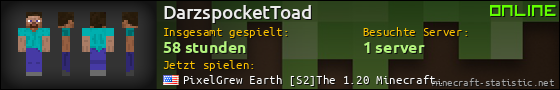 Benutzerleisten 560x90 für DarzspocketToad