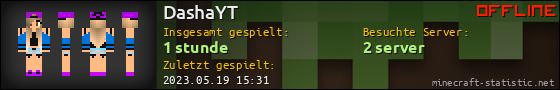 Benutzerleisten 560x90 für DashaYT