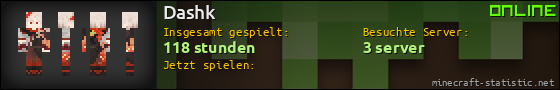 Benutzerleisten 560x90 für Dashk