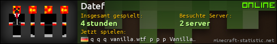 Benutzerleisten 560x90 für Datef