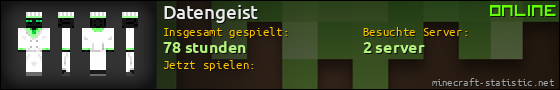 Benutzerleisten 560x90 für Datengeist
