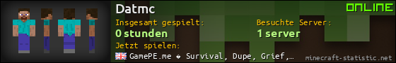 Benutzerleisten 560x90 für Datmc