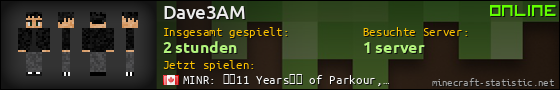 Benutzerleisten 560x90 für Dave3AM