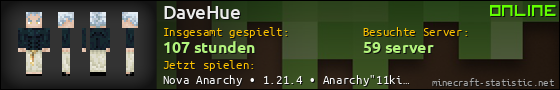 Benutzerleisten 560x90 für DaveHue