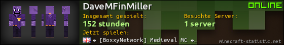 Benutzerleisten 560x90 für DaveMFinMiller