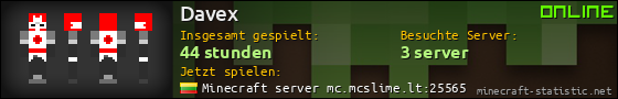 Benutzerleisten 560x90 für Davex