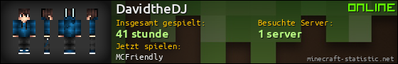 Benutzerleisten 560x90 für DavidtheDJ