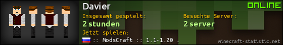 Benutzerleisten 560x90 für Davier