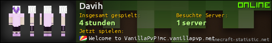 Benutzerleisten 560x90 für Davih