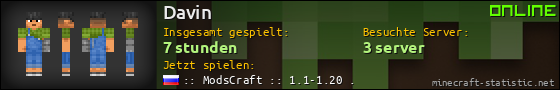 Benutzerleisten 560x90 für Davin