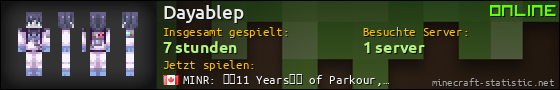 Benutzerleisten 560x90 für Dayablep
