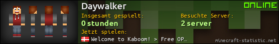Benutzerleisten 560x90 für Daywalker