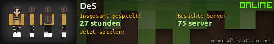 Benutzerleisten 560x90 für De5