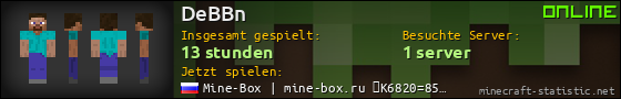Benutzerleisten 560x90 für DeBBn