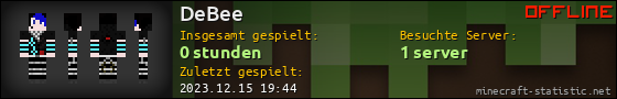 Benutzerleisten 560x90 für DeBee