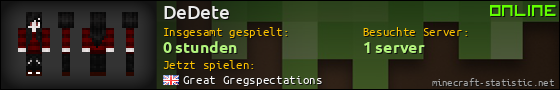 Benutzerleisten 560x90 für DeDete
