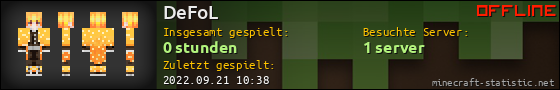 Benutzerleisten 560x90 für DeFoL