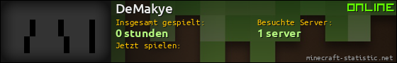 Benutzerleisten 560x90 für DeMakye