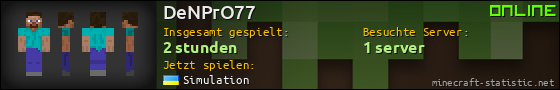 Benutzerleisten 560x90 für DeNPrO77