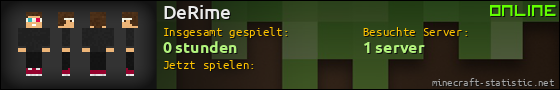 Benutzerleisten 560x90 für DeRime