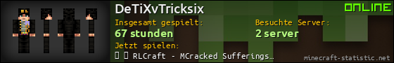 Benutzerleisten 560x90 für DeTiXvTricksix