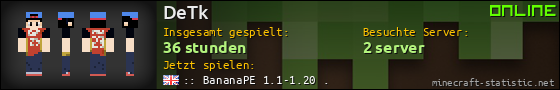 Benutzerleisten 560x90 für DeTk