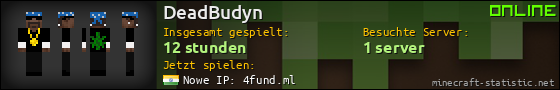 Benutzerleisten 560x90 für DeadBudyn