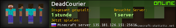 Benutzerleisten 560x90 für DeadCourier