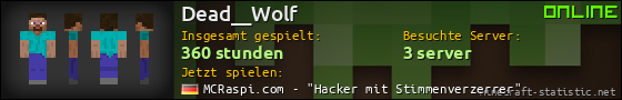 Benutzerleisten 560x90 für Dead__Wolf