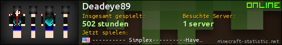 Benutzerleisten 560x90 für Deadeye89