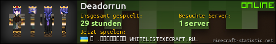 Benutzerleisten 560x90 für Deadorrun