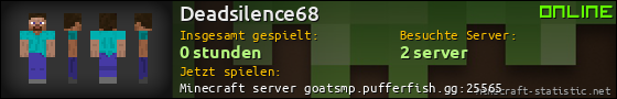 Benutzerleisten 560x90 für Deadsilence68