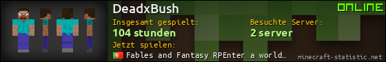 Benutzerleisten 560x90 für DeadxBush