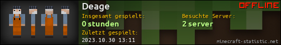 Benutzerleisten 560x90 für Deage