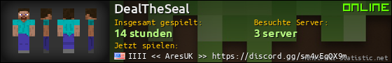 Benutzerleisten 560x90 für DealTheSeal