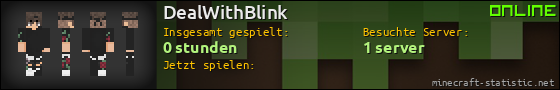 Benutzerleisten 560x90 für DealWithBlink