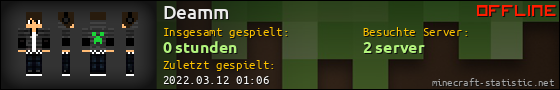 Benutzerleisten 560x90 für Deamm