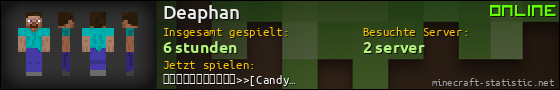Benutzerleisten 560x90 für Deaphan