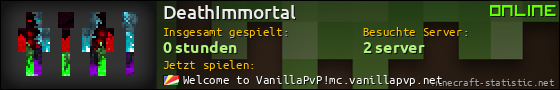 Benutzerleisten 560x90 für DeathImmortal