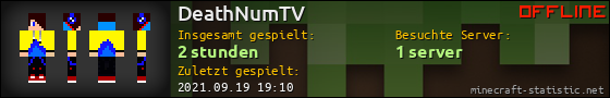 Benutzerleisten 560x90 für DeathNumTV