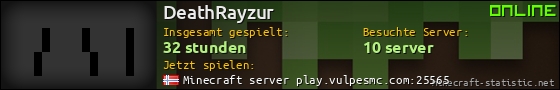 Benutzerleisten 560x90 für DeathRayzur