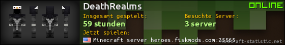 Benutzerleisten 560x90 für DeathRealms