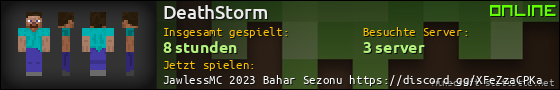 Benutzerleisten 560x90 für DeathStorm