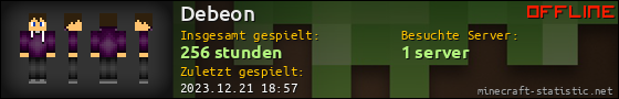 Benutzerleisten 560x90 für Debeon
