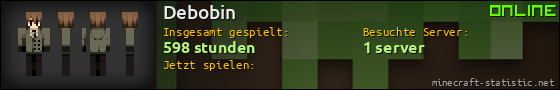 Benutzerleisten 560x90 für Debobin