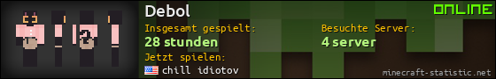 Benutzerleisten 560x90 für Debol