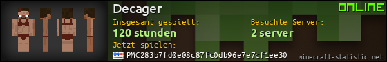 Benutzerleisten 560x90 für Decager
