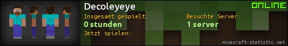 Benutzerleisten 560x90 für Decoleyeye