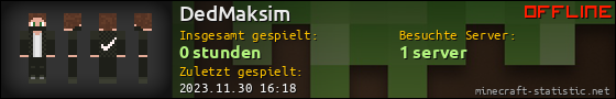 Benutzerleisten 560x90 für DedMaksim