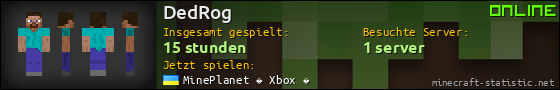 Benutzerleisten 560x90 für DedRog